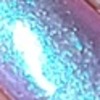 Nail polish swatch of shade Icing Blue Holo