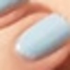 Nail polish swatch of shade DND DC Milky Blue