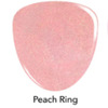 Nail polish swatch of shade Revel Peach Ring