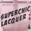 Nail polish swatch of shade SuperChic Lacquer Marvel PLUSH Top Coat
