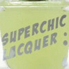 Nail polish swatch of shade SuperChic Lacquer Banana Peel Base Coat - Quick Dry-Slip Off-Peel Off Base Coat
