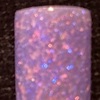 Nail polish swatch of shade Sparkle and Co. Flutter By