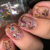 Nail polish swatch of shade Whatcha Indie Polish Bismuth