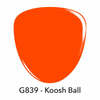Nail polish swatch of shade Revel Koosh Ball