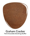 Nail polish swatch of shade Revel Graham Cracker