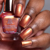 Nail polish swatch of shade Clionadh Cosmetics Monarch