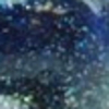 Nail polish swatch of shade Fing'rs Blue Glitter