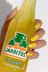 Nail polish swatch of shade Cirque Colors Piña Jelly