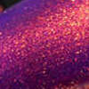 Nail polish swatch of shade Holo Taco Unicorn No. 1