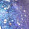Nail polish swatch of shade I Scream Nails Blueberry bomb