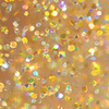 Nail polish swatch of shade Holo Taco Gold Scattered Holo Taco