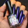 Nail polish swatch of shade Bee's Knees Lacquer Belladonna Berries