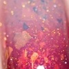 Nail polish swatch of shade Chamaeleon Nails Newborn Flame