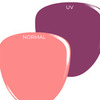 Nail polish swatch of shade Revel Belladonna