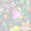 Nail polish swatch of shade Sparkle and Co. Clear with Flexie Flakies FF3