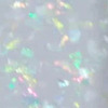 Nail polish swatch of shade Sparkle and Co. Clear with Flexie Flakies FF9