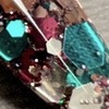 Nail polish swatch of shade CN Designer Dips Enchanted Forest
