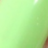 Nail polish swatch of shade Pop beauty Loud Lime