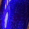 Nail polish swatch of shade Alchemy Lacquers Black and Bloom