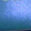 Nail polish swatch of shade Billie Cosmetics Electric Blue
